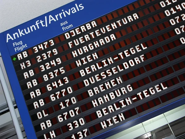 stock image Airport arrivals