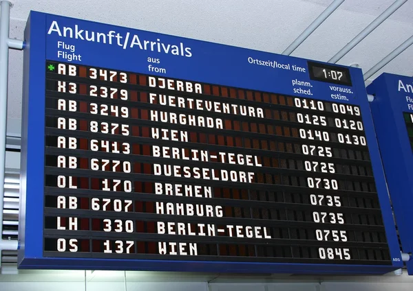 stock image Airport arrivals