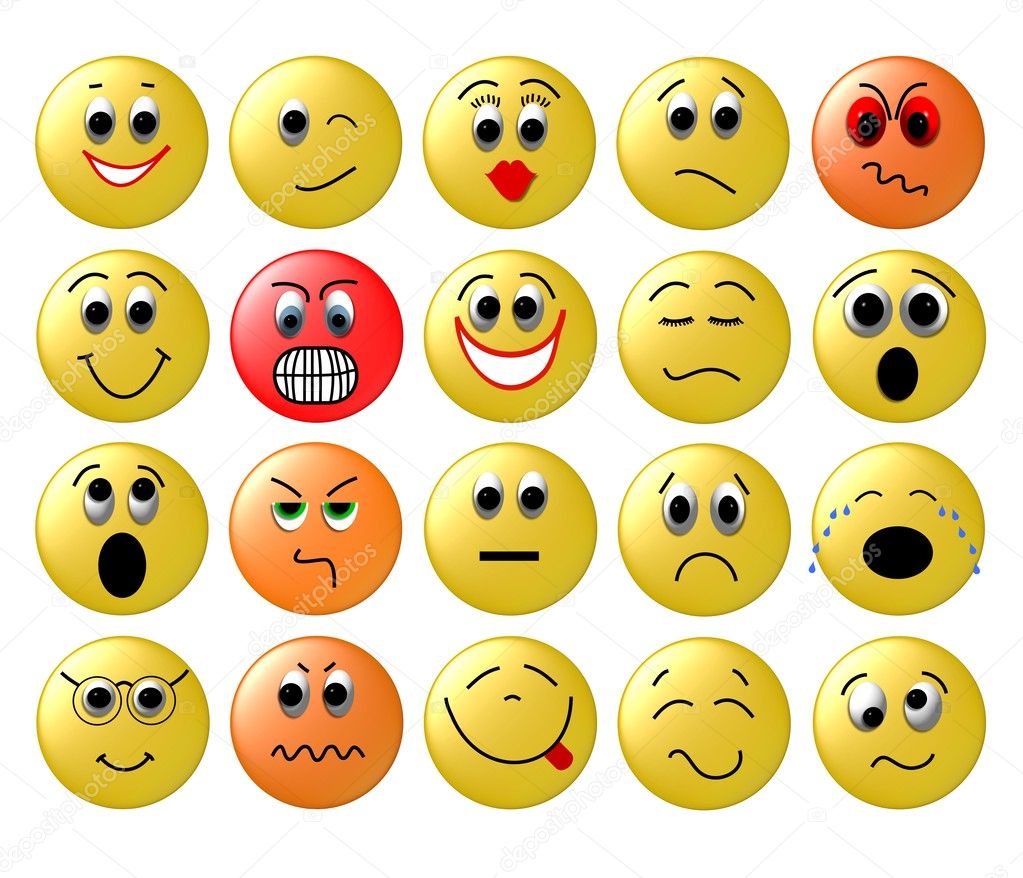 Ensemble de smileys du web photographie pdesign 1765442