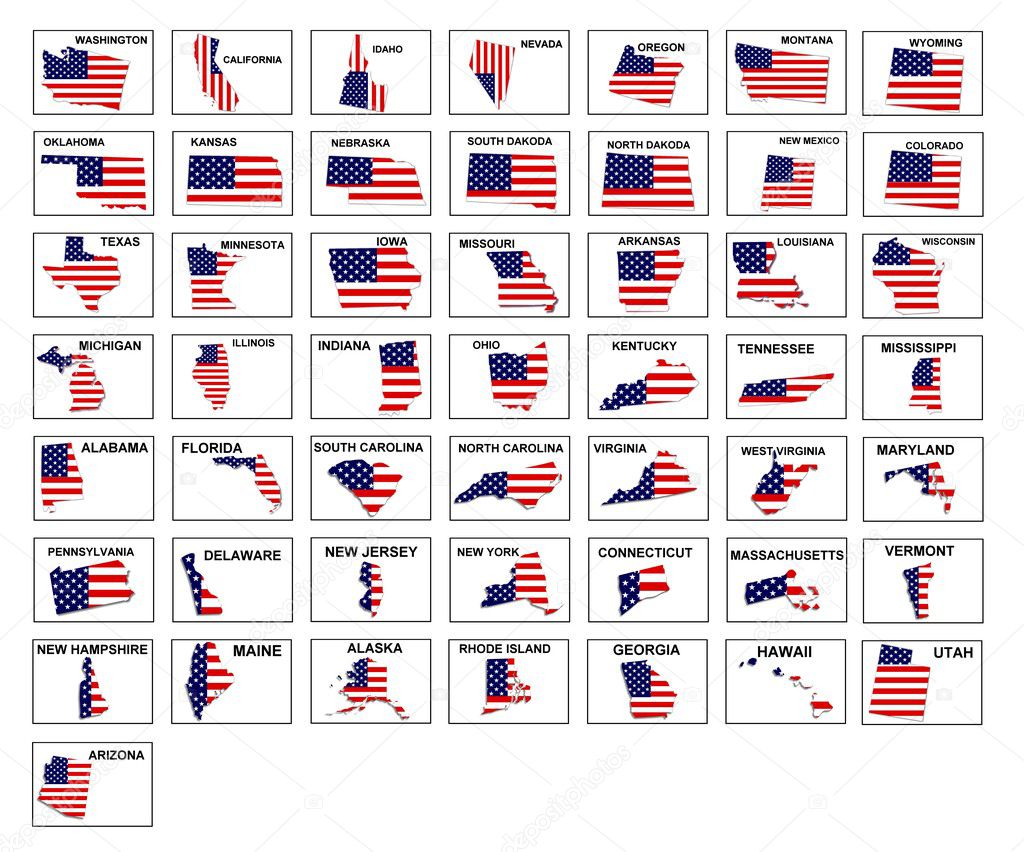 All 50 States of America