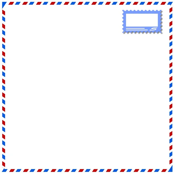 Airmail frame — Stock Photo, Image