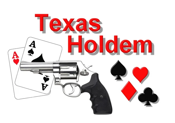 Fondo de Texas Holdem — Foto de Stock