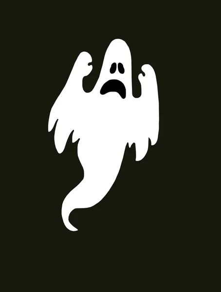 Isolated Halloween ghost — Stock Photo, Image