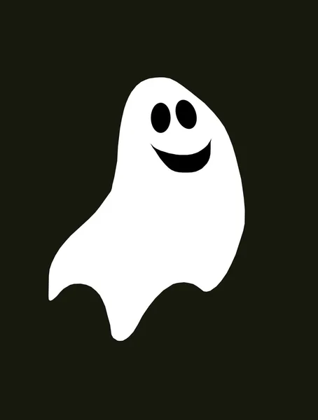 Isolated Halloween ghost — Stock Photo, Image