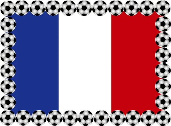 Voetbal Frankrijk — Stockvector