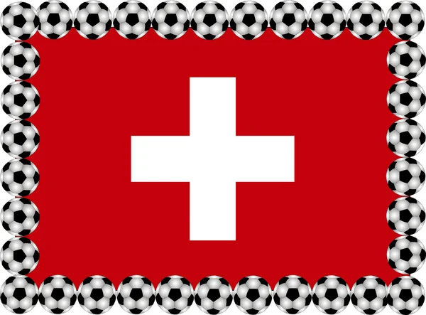 Soccer Switzerland — Stock Vector