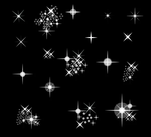 Набір векторних зірок — стоковий вектор