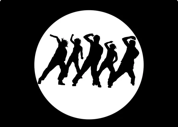 HipHop tancerzy — Zdjęcie stockowe