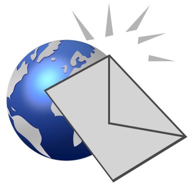 Global letter clipart