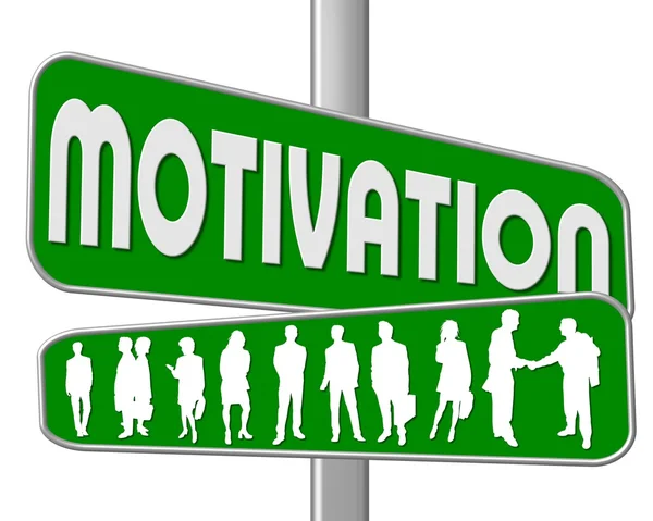 Business Motivation Sign — Stock Photo, Image
