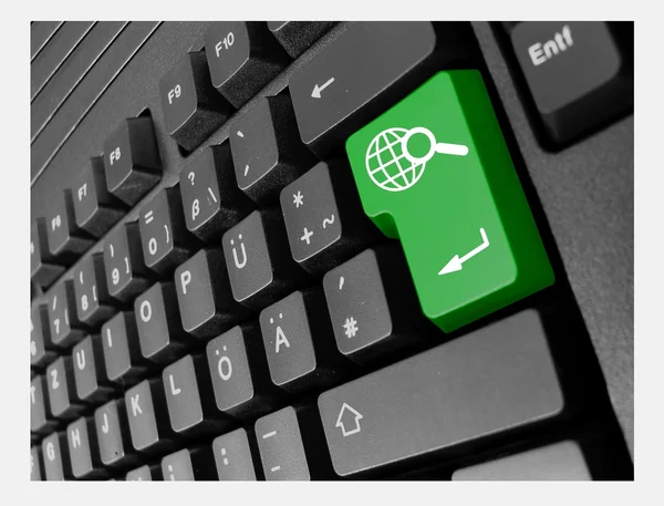 Special PC Keyboard Search — Stock Photo, Image