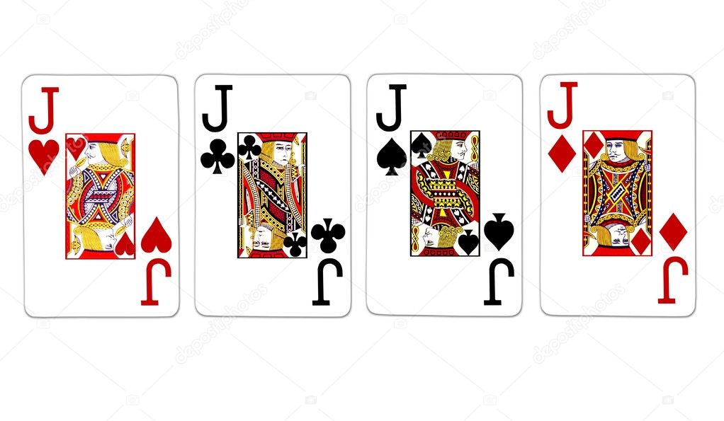 Poker Hand Quads Jacks