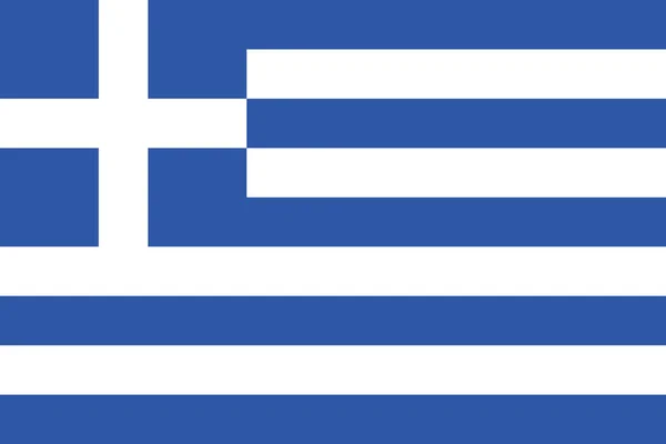 Nationella flagga Grekland — Stockfoto