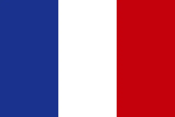 Bandera Nacional Francia — Foto de Stock