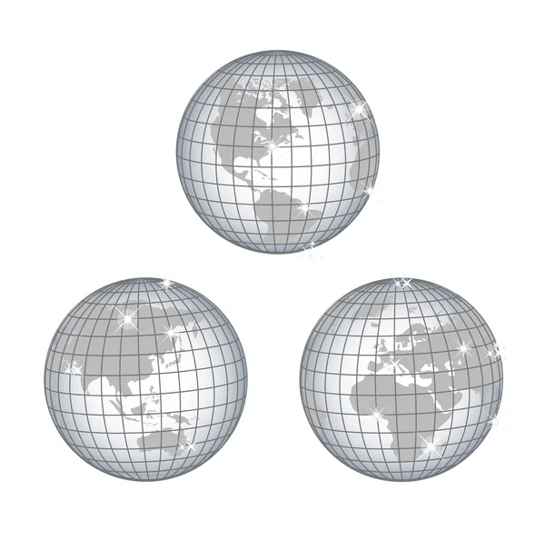 stock image Globe all continents