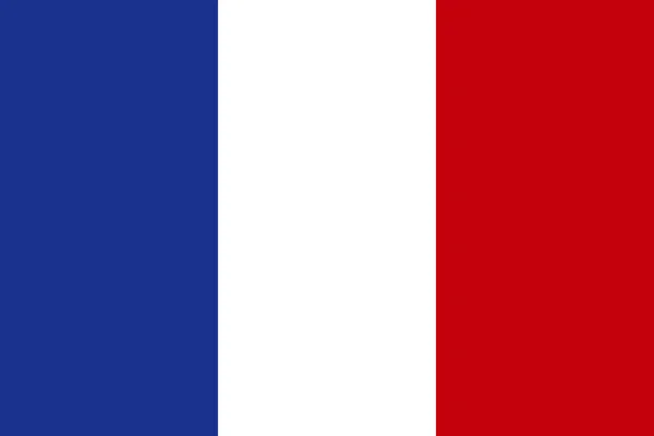 Nationalflagge Frankreich — Stockfoto