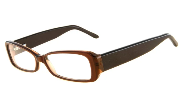 Hnědé brýle — Stock fotografie