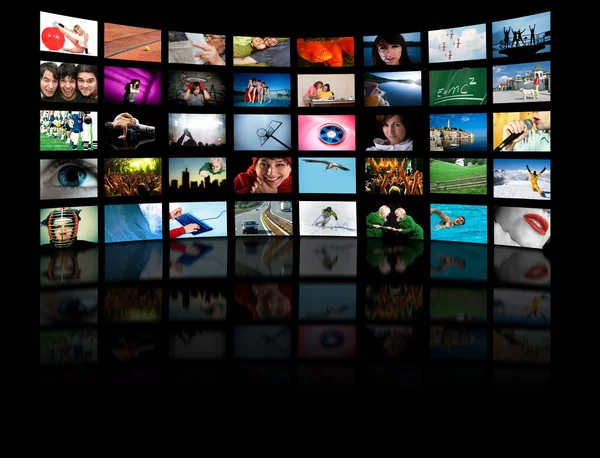 Konzept der Fernsehproduktionstechnologie — Stockfoto
