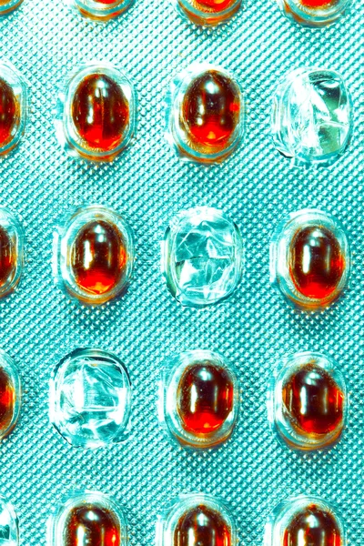 Empty pills pack — Stock Photo, Image
