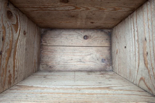Caja de madera vieja — Foto de Stock