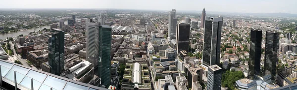 stock image Frankfurt center panorama