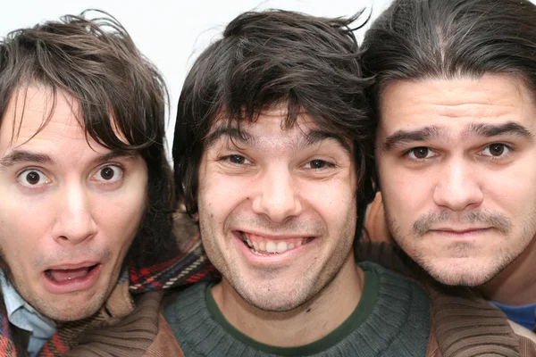 Trio engraçado — Fotografia de Stock