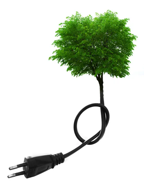Megújuló zöld energia koncepció — Stock Fotó