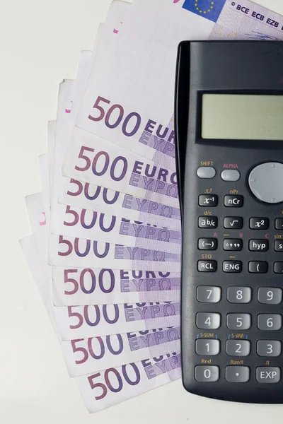 Currency calculations — Stock Photo, Image