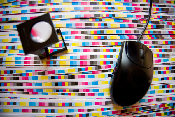 Prepress color and print production