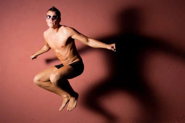 私はジャンプします。 — ストック写真