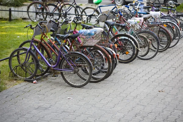 stock image Many bicycles