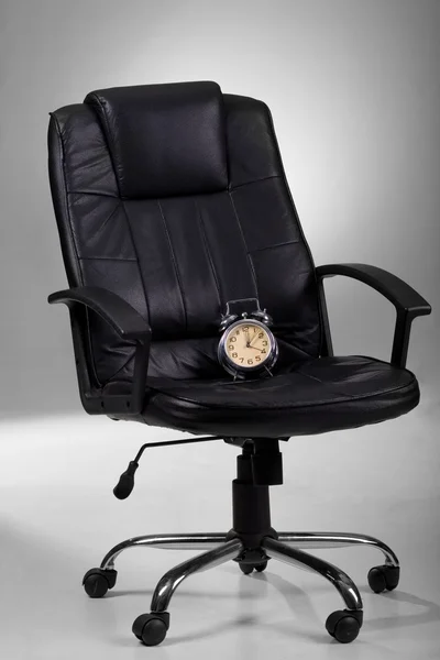 Clock on business chair