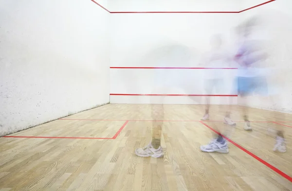 Jogo de squash — Fotografia de Stock