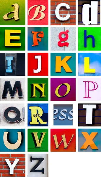 Letters — Stock Photo, Image