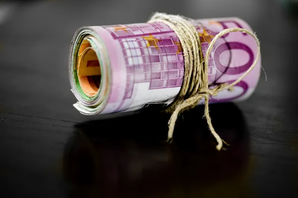 Euro money - bank notes — Stock Photo, Image
