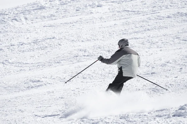 Homme hiver ski — Photo