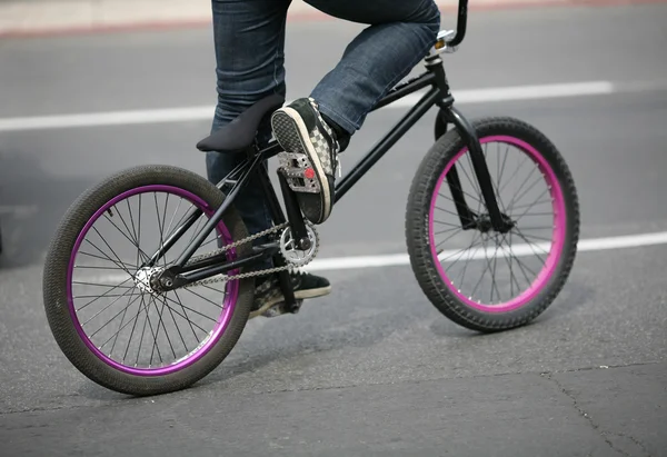 Dettaglio bici BMX — Foto Stock