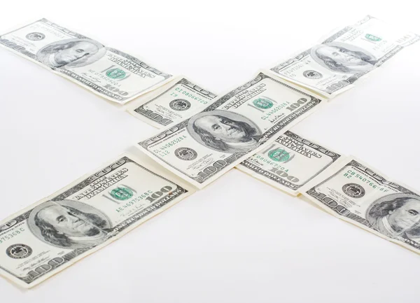 Dólares cruzam estrada — Fotografia de Stock