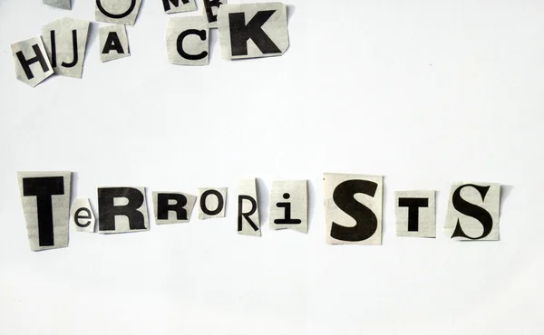 Terrorista — Foto Stock