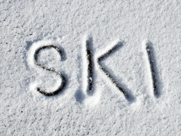 Esquí — Foto de Stock