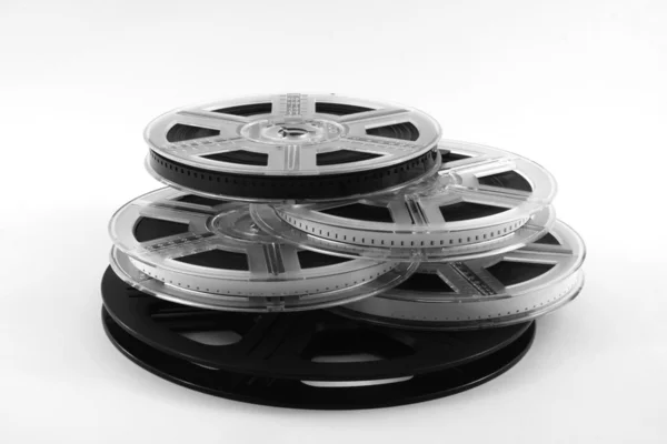 Film reels with film Stock Picture