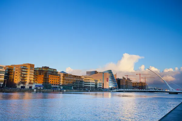 Dublin quay — Stockfoto