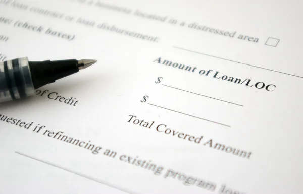 Request for Loan — Stock Photo, Image