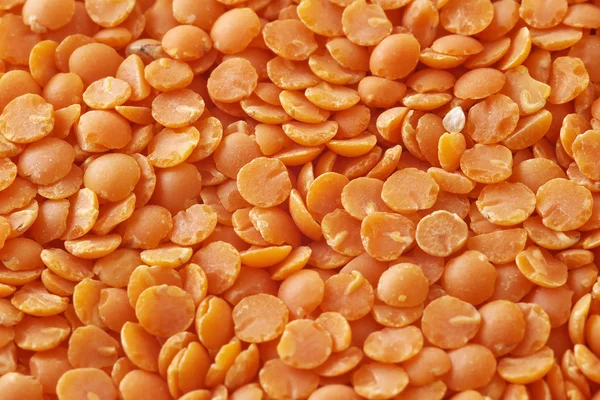 Sementes de lentilha laranja — Fotografia de Stock