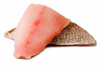 Fillets of red mullet clipart