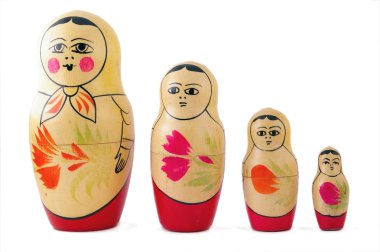 Matryoshkas clipart