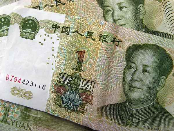 One Yuan — Stock Photo, Image