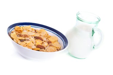 müsli ve süt