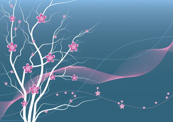 桜の木 — ストックベクタ