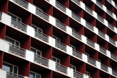 hotel balcony desen görünümünü